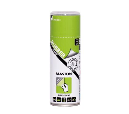 SPRAY RUBBERcomp 400ml Спрей каучуково покритие неоново зелен
