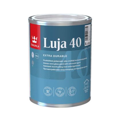 LUJA 40 A 0,9 L Висококачествен латекс полугланц