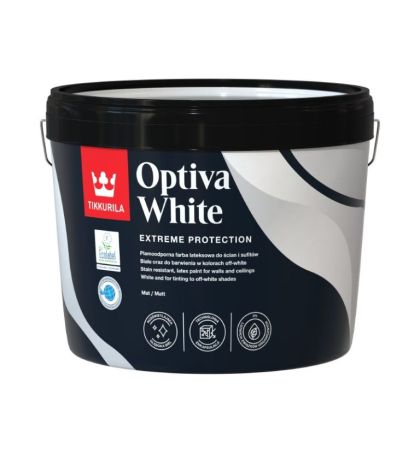 OPTIVA WHITE A BASE 2.7L  Латекс БЯЛ МАТ