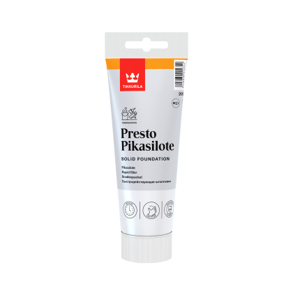 PRESTO Pikasilote Filler  Бързо съхнещ кит за леки поправки - Бял 0,2 л