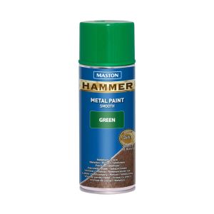 SPRAYPAINT 400ml Спрей боя Hammer гладка, зелена