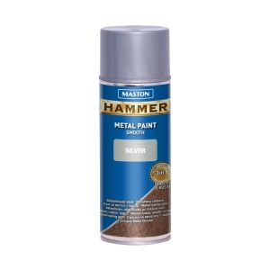 SPRAYPAINT 400ml Спрей боя Hammer гладка, сребро