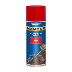SPRAYPAINT 400ml Спрей боя Hammer гладка, червена