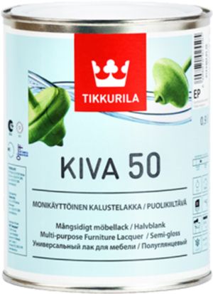 KIVA 50 EP 0,9 L Лак за мебели - Полугланц