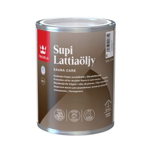 SUPI EC FLOOR OIL Масло за дървени скари 0.9 L