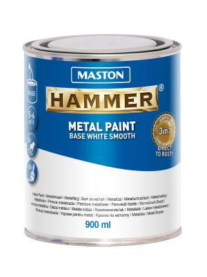 HAMMER  гладка бяла БАЗА 0,9л.