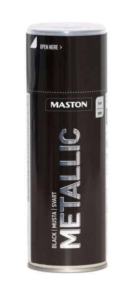 SPRAYPAINT 400ml Спрей металик черен