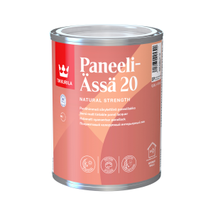 PANEELI-ASSA 20 ЕР база Лак за дървени панели , полумат 0,9 л