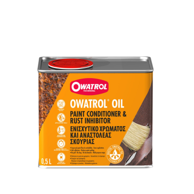 OWATROL OIL - ДОБАВКА ЗА БОИ И ИНХИБИТОР НА РЪЖДА 0,5 L